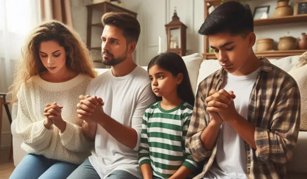 o Poder da Oração em família